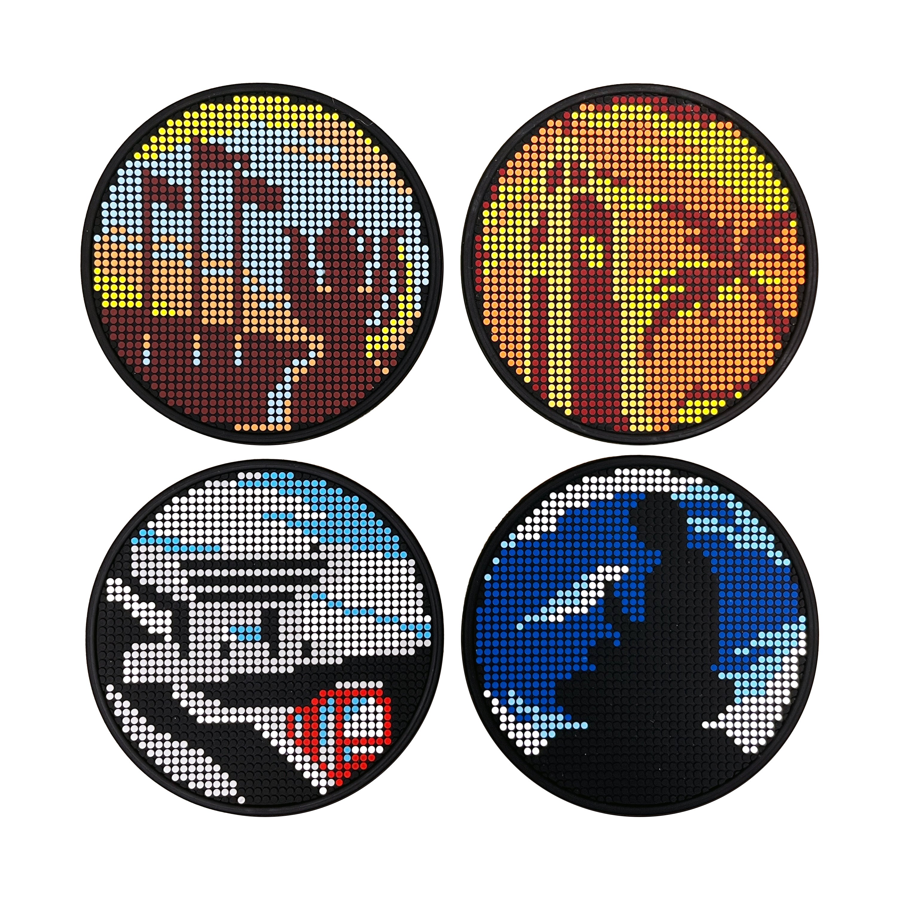 0019 Picaxel Coaster 像素杯墊 (一套四款)